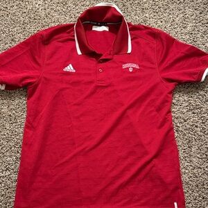 Adidas Men's Red Polo Shirt